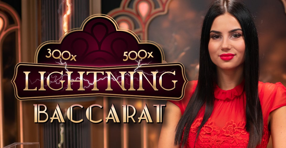 Lightning Baccarat spel bij Unibet Casino